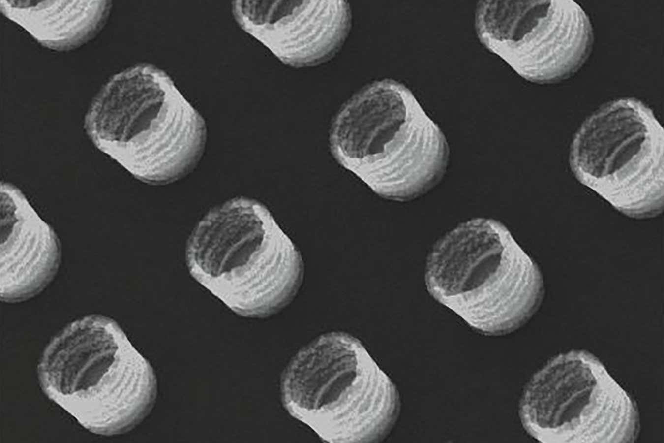 Springs made from rusty metallic glass could power nanorobots