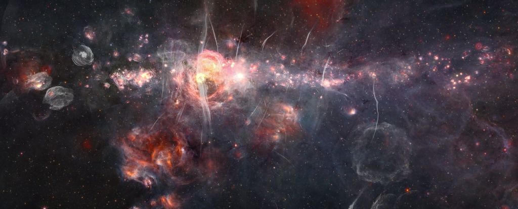 Most Powerful Gamma Rays Ever Seen in Galaxy’s Center Detected by Scientists